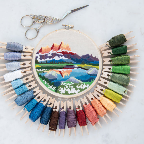 Tonquin Valley DIY Embroidery Kit