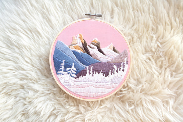 Three Sisters Winter DIY Embroidery Kit