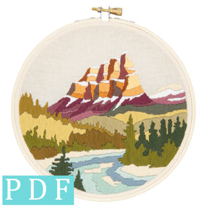 Castle Mountain PDF Pattern