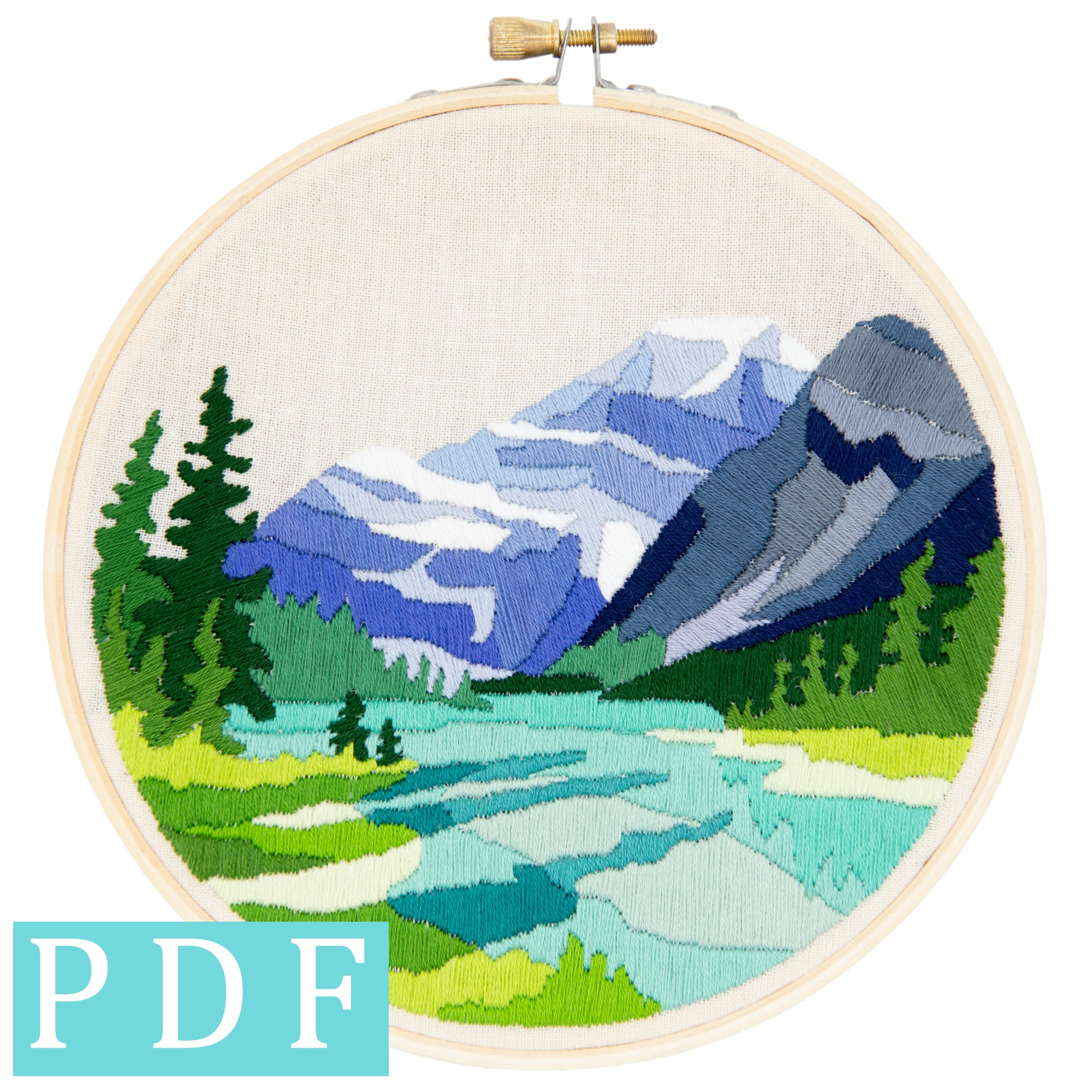 Mount Edith Cavell PDF Pattern