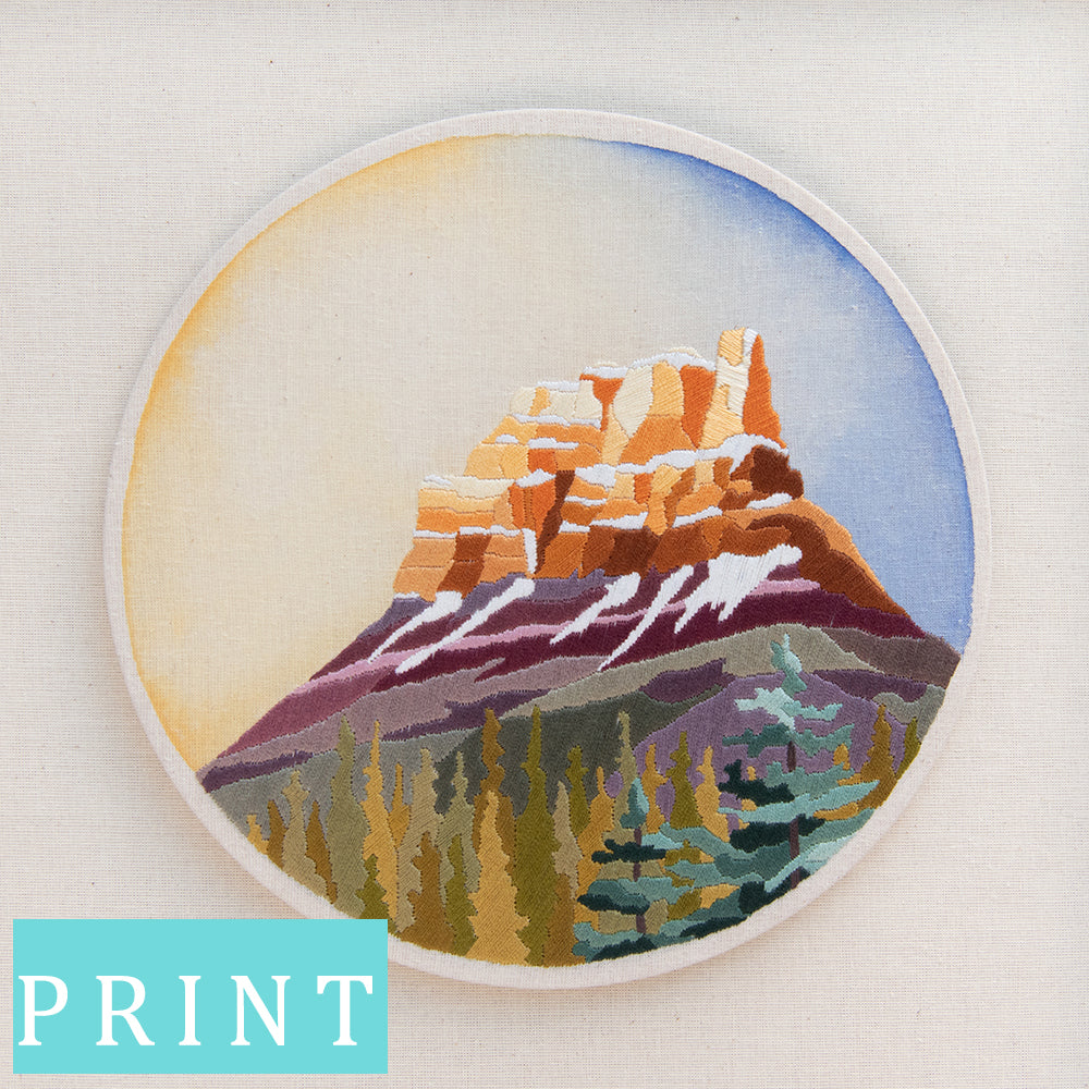 CASTLE MOUNTAIN Art Print