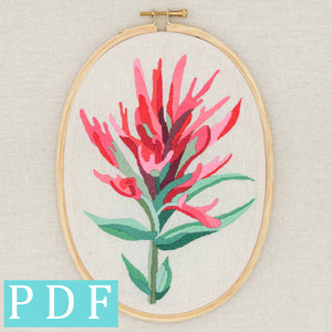 Paintbrush PDF Pattern