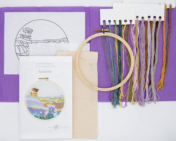 Badlands DIY Embroidery Kit