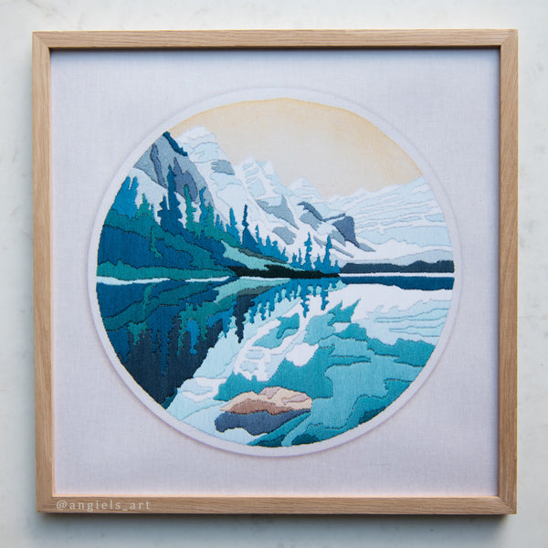 MORAINE LAKE Art Print