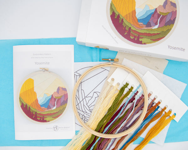 Yosemite DIY Embroidery Kit