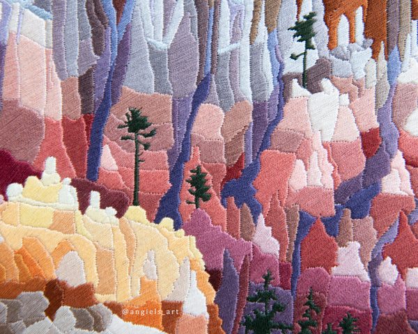 Bryce Canyon Original Embroidery