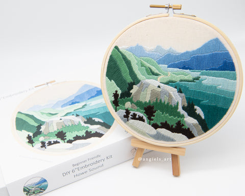 Howe Sound DIY Embroidery Kit