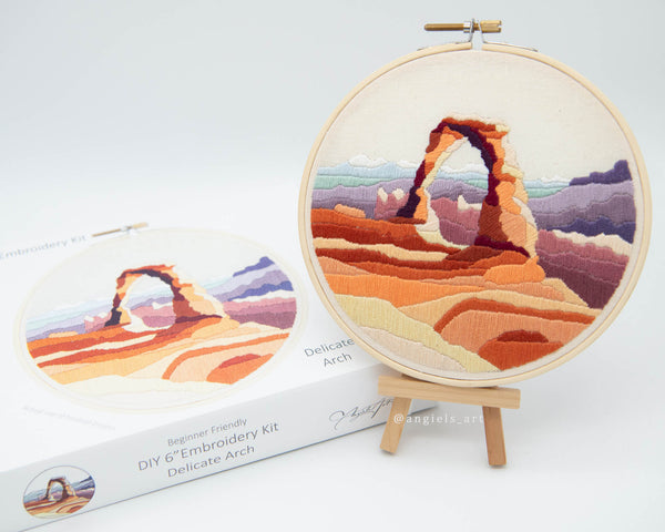 Delicate Arch DIY Embroidery Kit