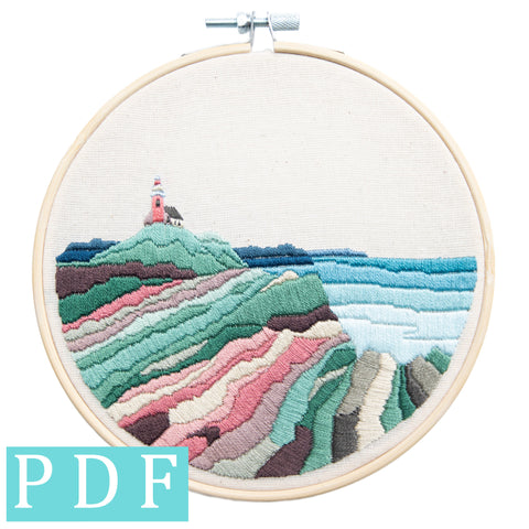 Ferryland Embroidery PDF Pattern