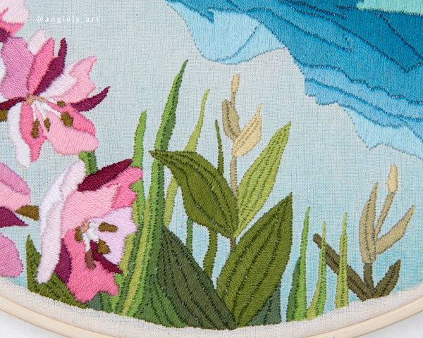 Bow Lake Original Embroidery