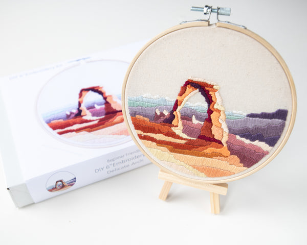 Delicate Arch DIY Embroidery Kit