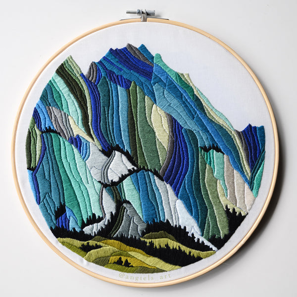 Mount Wintour Original Embroidery