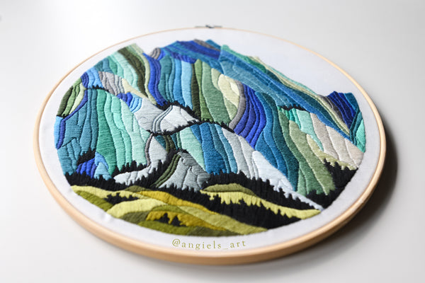 Mount Wintour Original Embroidery