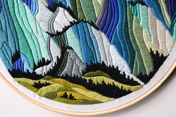 Mount Wintour Original Embroidery