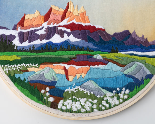 Tonquin Valley Original Embroidery