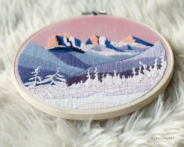 Three Sisters Original Embroidery