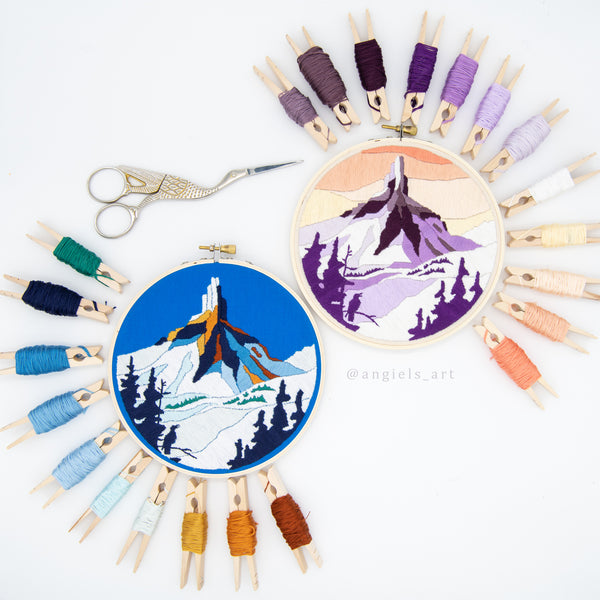 Bluebird Day DIY Embroidery Kit